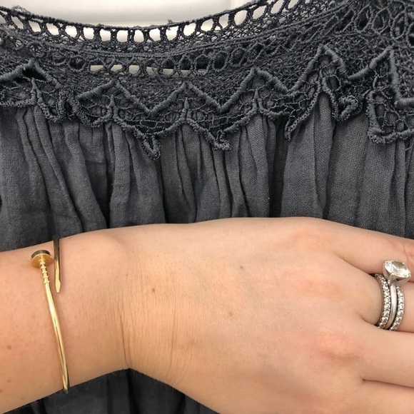 𝅺CAROLINA K lace trim tunic dress - Picture 4 of 8